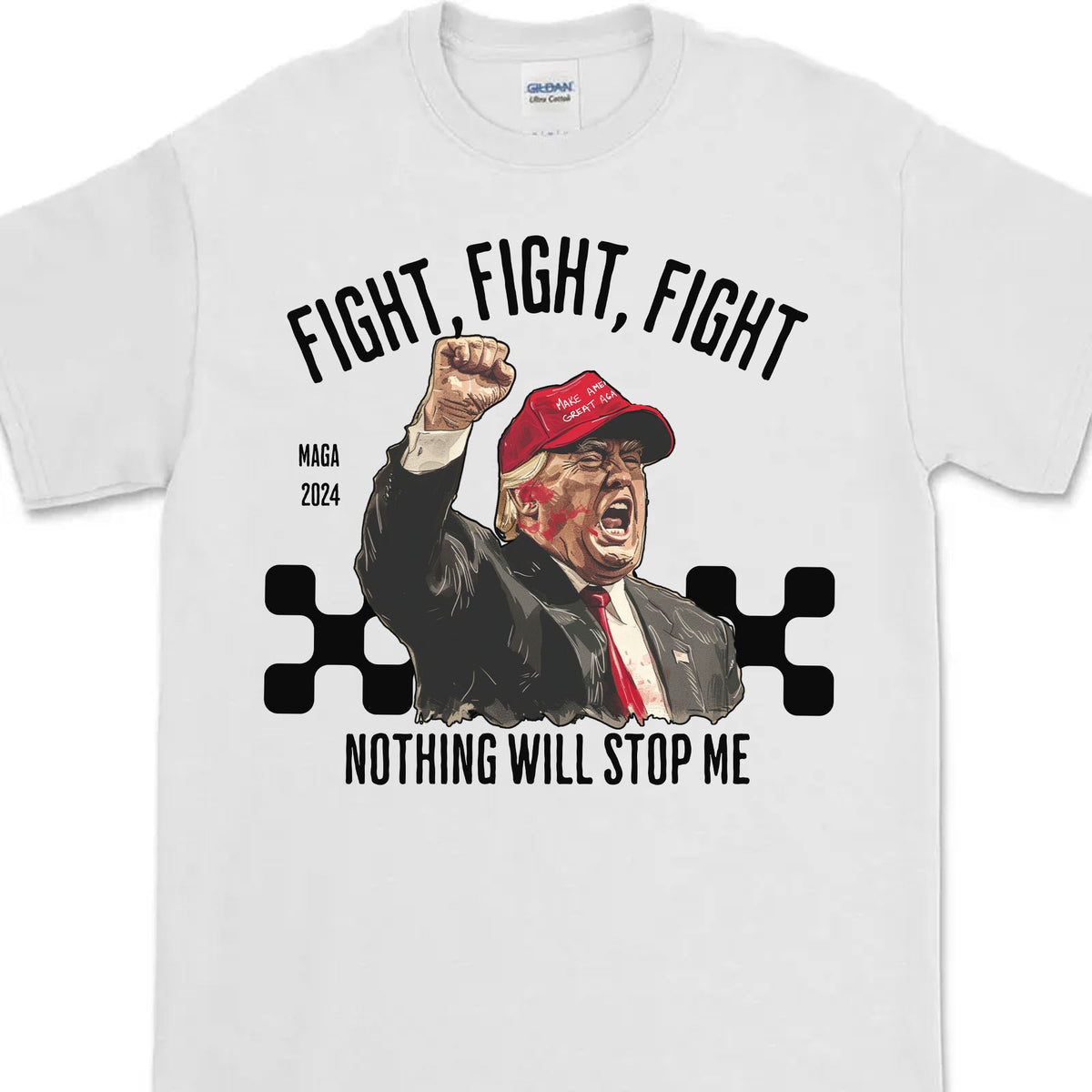 Nothing Will Stop Me | Trump Fi**t 2024 Shirt Pennsylvania Rally | Shirt Bright C1117 - GOP