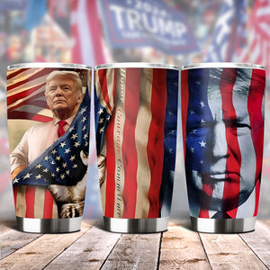 Honor Courage Commitment Trump Fat Tumbler TH10 62989