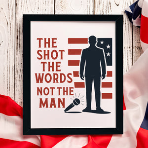 Pray For Charlie Kirk Liberty And Human Rights Picture Frame HO82 65754