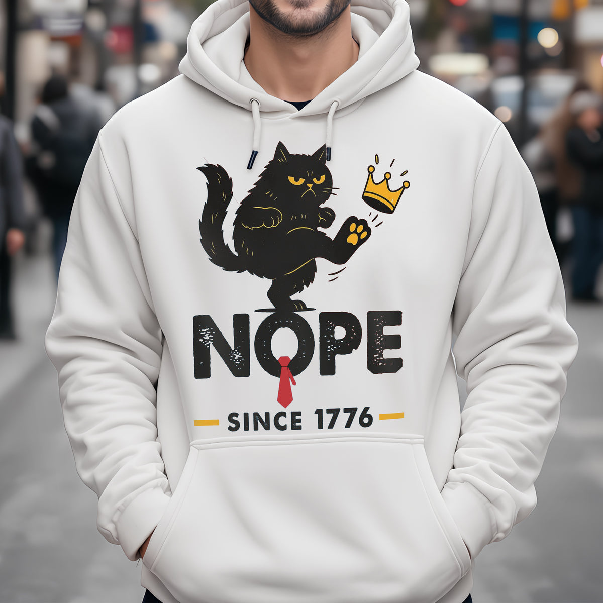 Nope King Since 1776 Bright Shirt