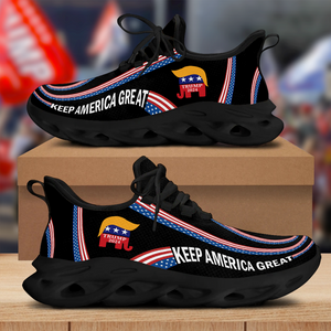 Trump 2024 Keep America Great Max Soul Shoes T368 HA75 63310