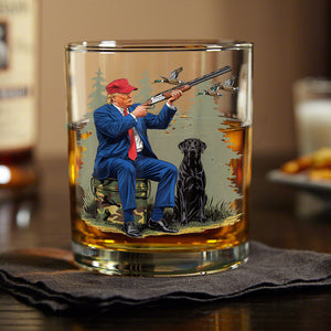 Trump Duck Hunting Whisky Glass HA75 63926