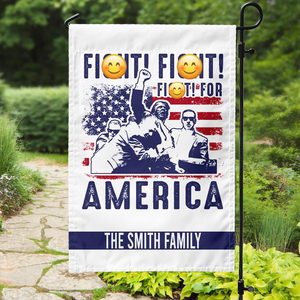 Fi**t Fi**t Fi**t For America Garden Flag TH10 63079