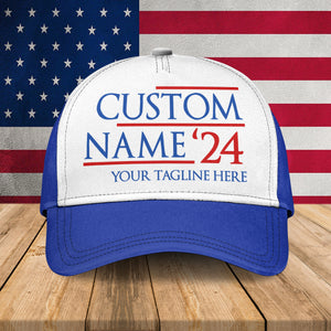 Custom Text Election Classic Cap HO82 65130