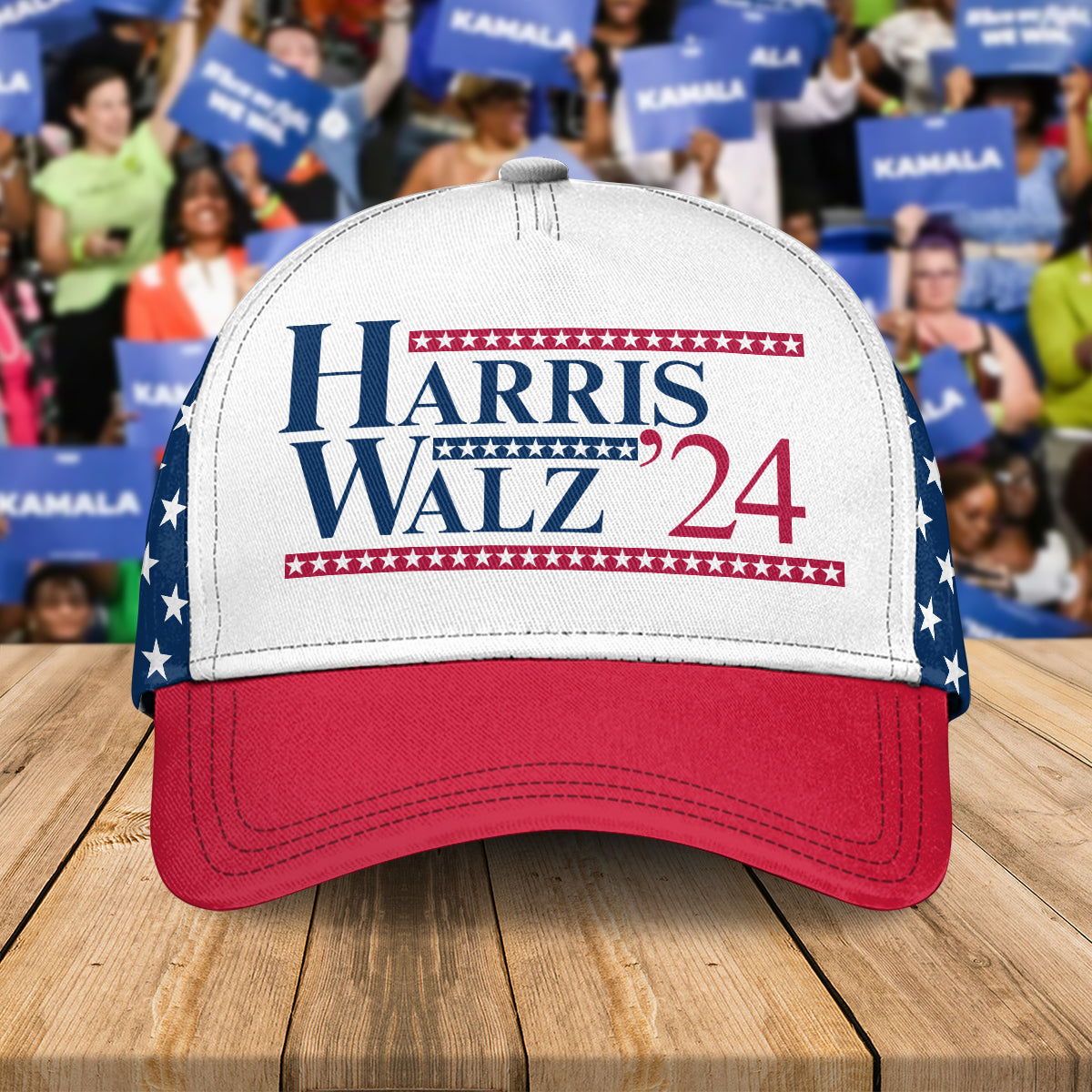 Kamala Harris Walz President Election 2024 Classic Cap HO82 65002