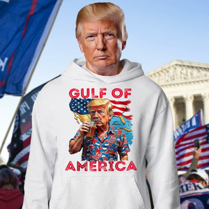 Trump Gulf of America, Gulf of Mexico to Gulf of America Bright Shirt HA75 64340