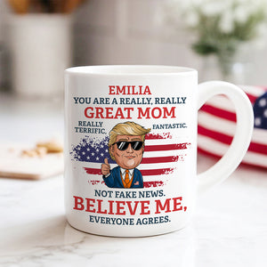 Custom Name You Are A Great Person Personalized Donald Trump White Mug CH07 67338