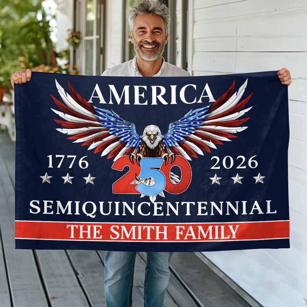 250 Years America Semiquincentennial Double-Sided House Flag CH07 899070
