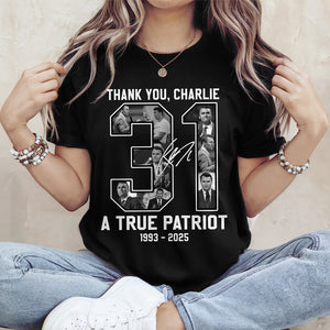 Freedom - Rest In Peace Charlie Kirk Dark Shirt CH07 67734