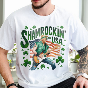 Shamrockin’ The Usa Trump ST. Patrick’s Day Bright Shirt CH07 67328