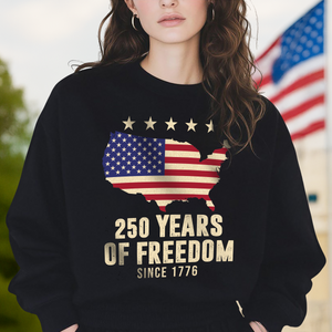 America 250th Anniversary 1776 2026 America 250 Years of Freedom Dark Shirt CH07 896670