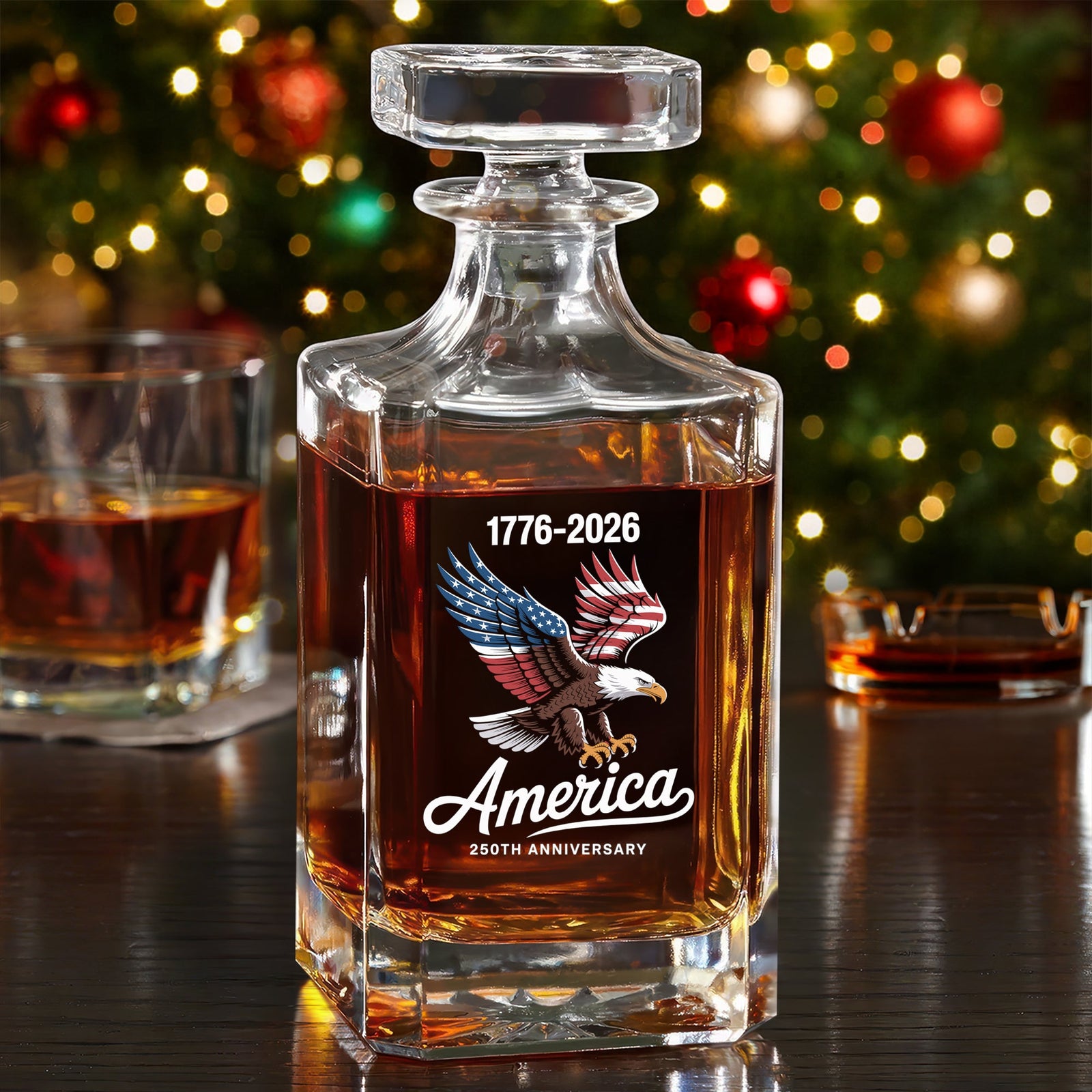 Celebrate 250 Years of America USA Anniversary 1776-2026 Decanter HO82 894518