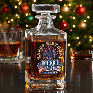 America 250 Semiquincentennial Fireworks Celebration Decanter HO82 894616