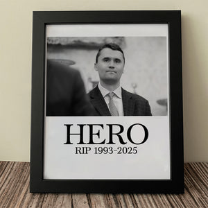 Hero Charlie Kirk American Hero Picture Frame HO82 65834