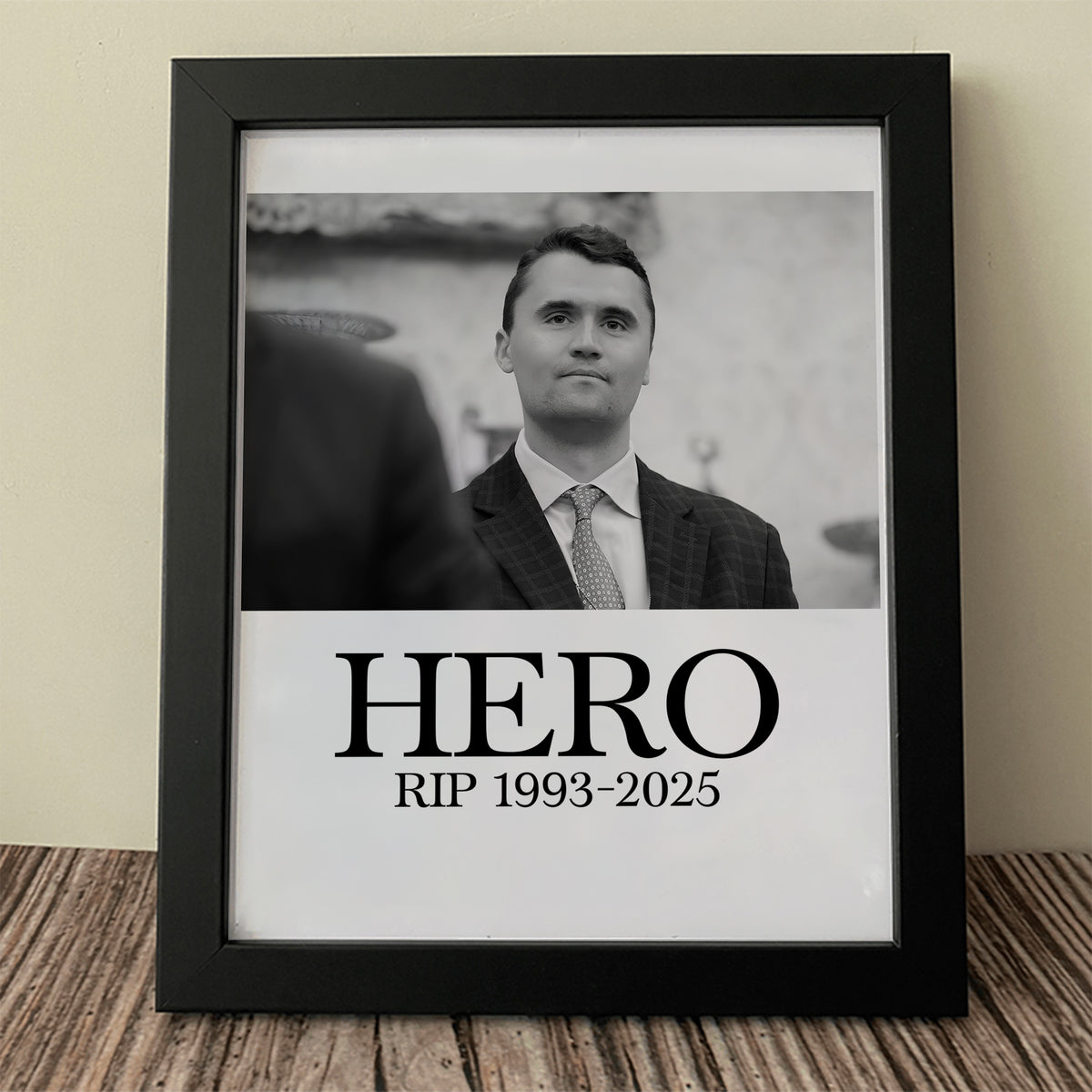 Hero Charlie Kirk American Hero Picture Frame HO82 65834