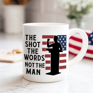 Christian Faith Political, Support Liberty and Human Rights Charlie Kirk White Mug HO82 65886