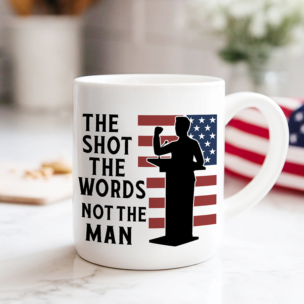 Christian Faith Political, Support Liberty and Human Rights Charlie Kirk White Mug HO82 65886