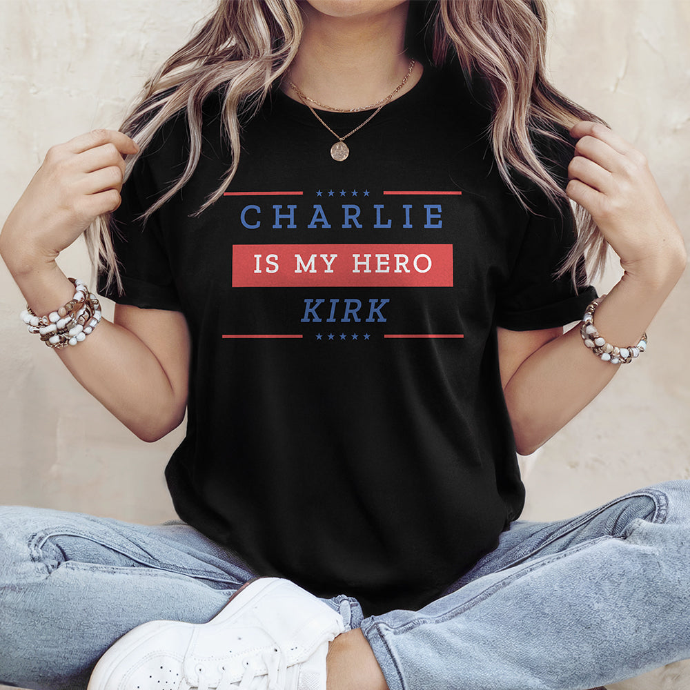 Charlie Kirk Is My Hero Make America Great Again Dark Shirt HO82 65852