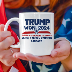 Trump Won 2024 Mug TH10 64025