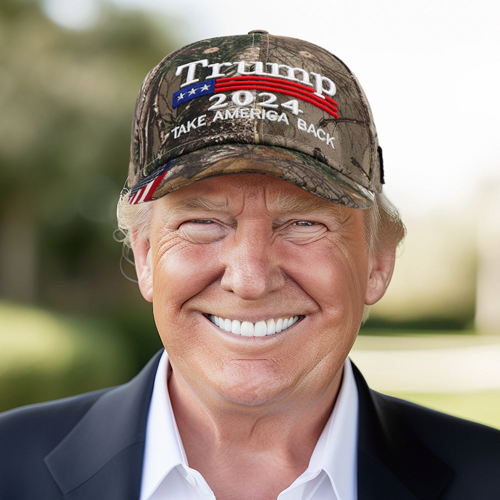 MAGA Hat Trump Hat Donald Trump 2024 Hat Make America Great Again Adjustable Baseball Cap with USA Flag for Women Men