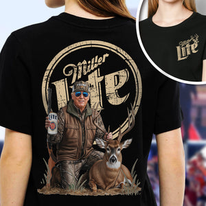 Custom Trump Deer Hunting Back And Front Shirt TH10 63587