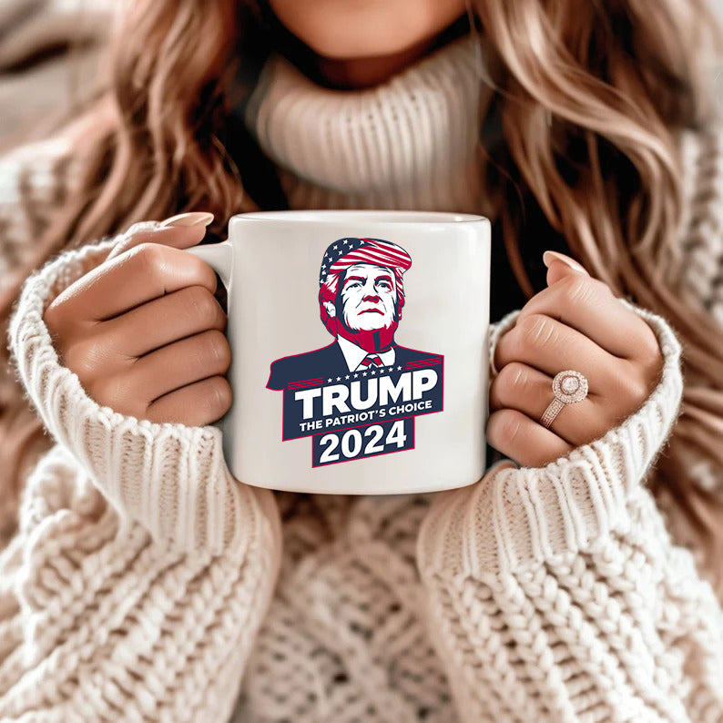 The Patriot's Choice Trump 2024 Mug HO82 62770