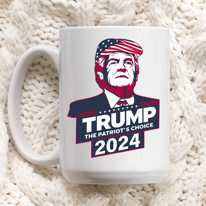 The Patriot's Choice Trump 2024 Mug HO82 62770