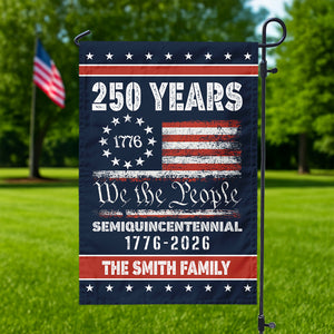 Celebrate Our America 250th Anniversary United States Personalized Garden Flag HA75 897402
