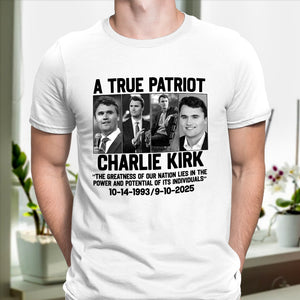 Justice for Charlie Kirk - Prayers Up for Charlie Bright Shirt HA75 64408
