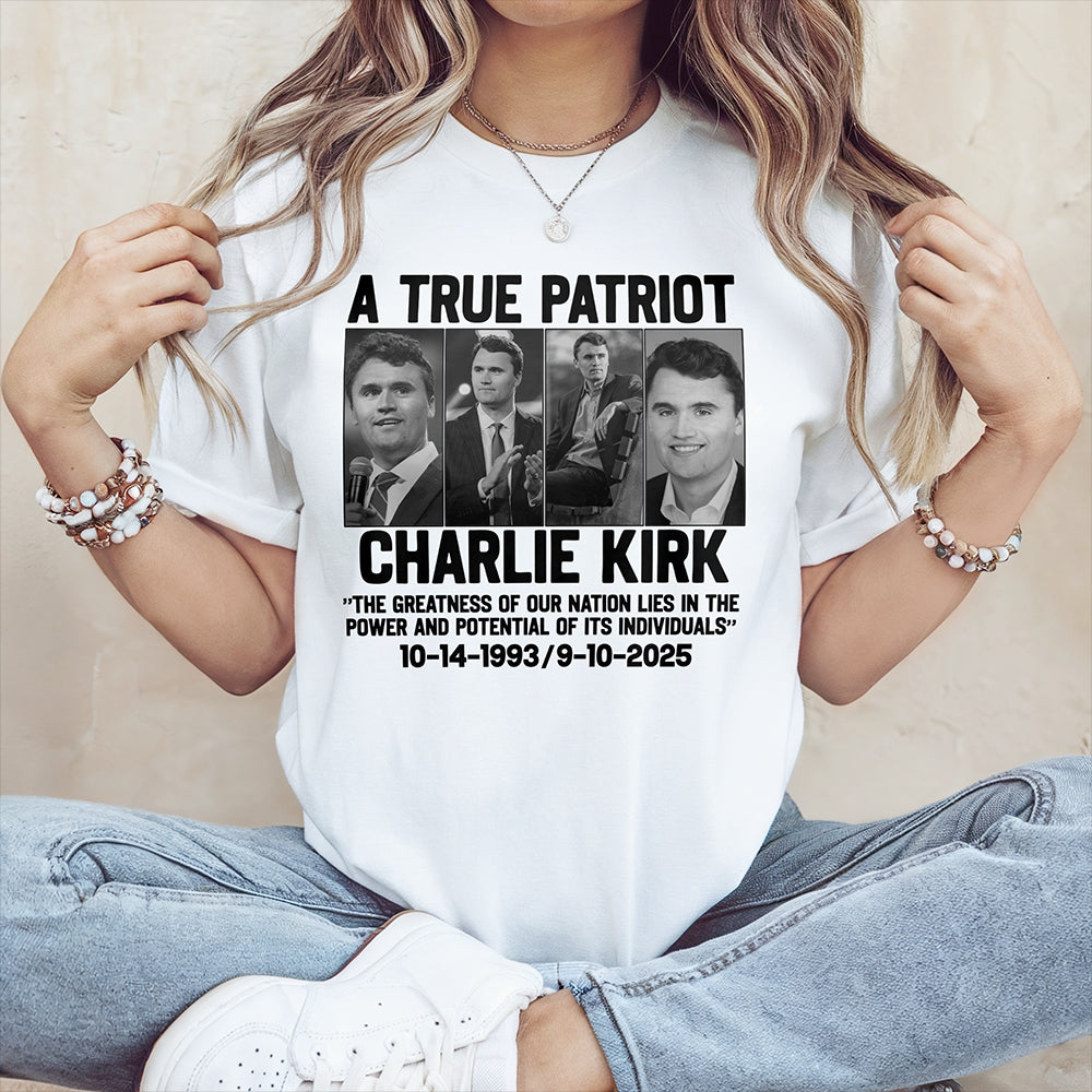 Justice for Charlie Kirk - Prayers Up for Charlie Bright Shirt HA75 64408