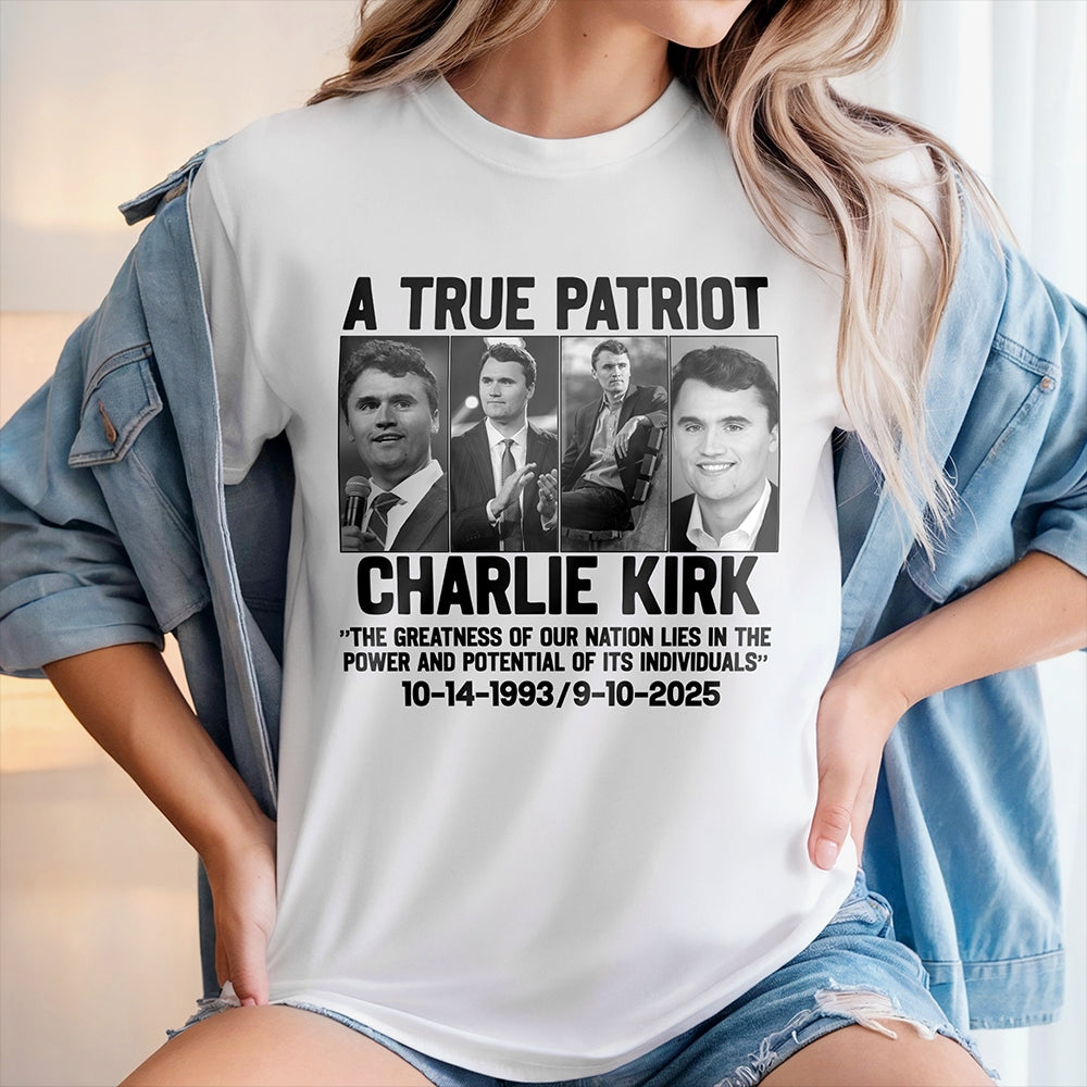 Justice for Charlie Kirk - Prayers Up for Charlie Bright Shirt HA75 64408