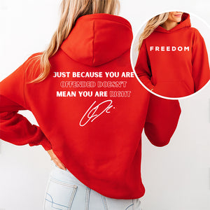Doesn't Mean You are Right Charlie Kirk Freedom Shirt TH10 64551