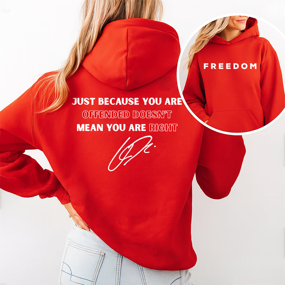 Doesn't Mean You are Right Charlie Kirk Freedom Shirt TH10 64551