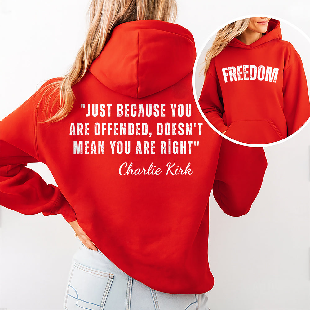 Justice for Charlie Kirk Freedom Shirt TH10 64553