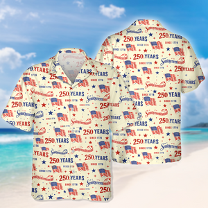 Personalized USA 250th Anniversary Semiquincentennial Hawaii Shirt HO82 901476