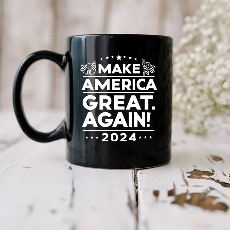Make America Great Again 2024 Black Mug HO82 62762
