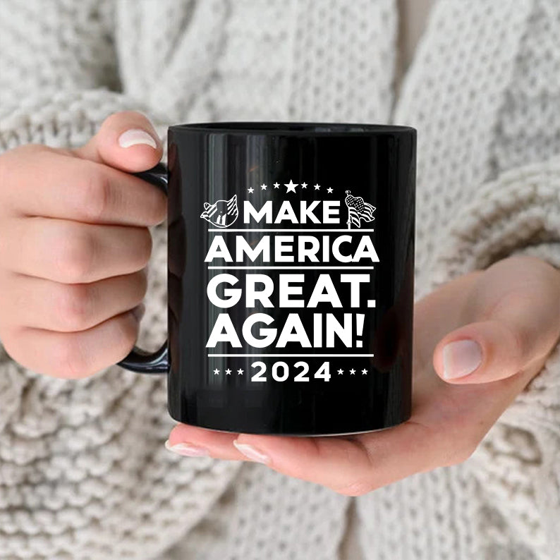 Make America Great Again 2024 Black Mug HO82 62762