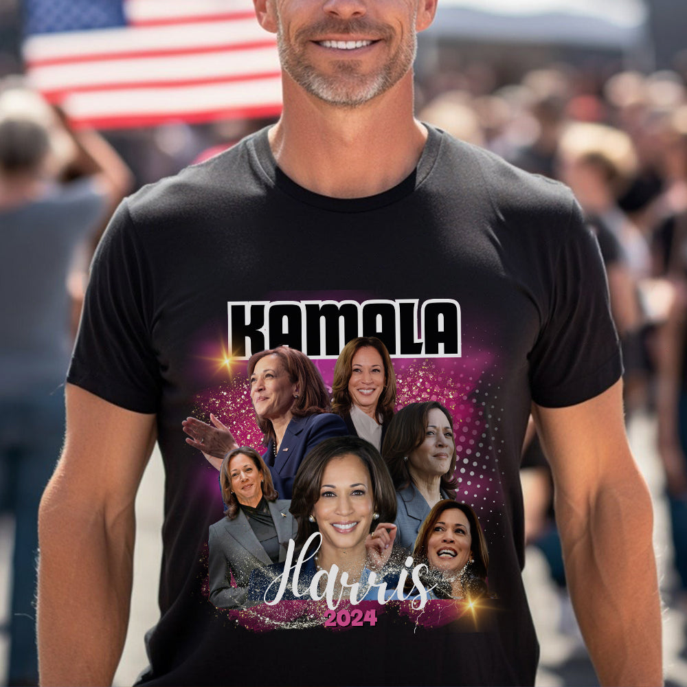 Kamala Harris Retro 90s Vintage Shirt HA75 63506
