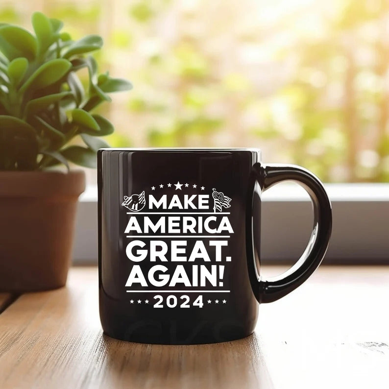 Make America Great Again 2024 Black Mug HO82 62762