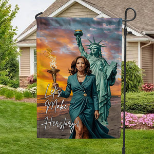 Let's Make Herstory Kamala Harris Garden Flag TH10 63377