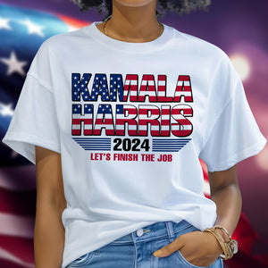 Kamala Harris Let's Finish The Job Shirt TH10 63525