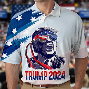 America Independence Day Trump Polo Shirt TH10 N304 62675