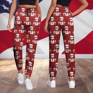 President Trump Middle Finger Sweatpants- MAGA Style LM32 65061