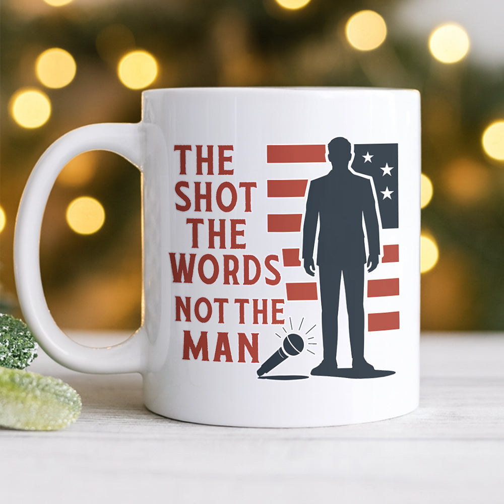 Pray For Charlie Kirk Liberty And Human Rights White Mug HO82 65752