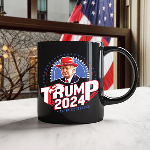 Donald Trump 2024 Make America Great Again Black Mug HO82 63386