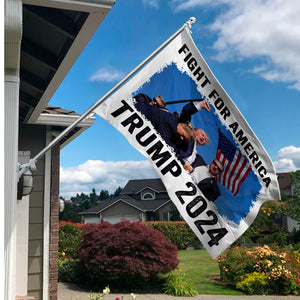 Fight For America Donald Trump House Flag TH10 63067