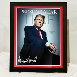 President Donald Trump Person Of The Year Picture Frame TH10 64279