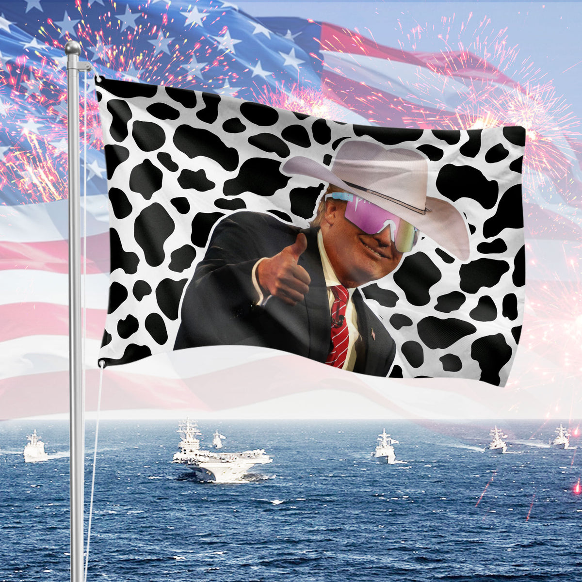 Homissor Keep America First Donald Trump 2024 Flag TA29 62526