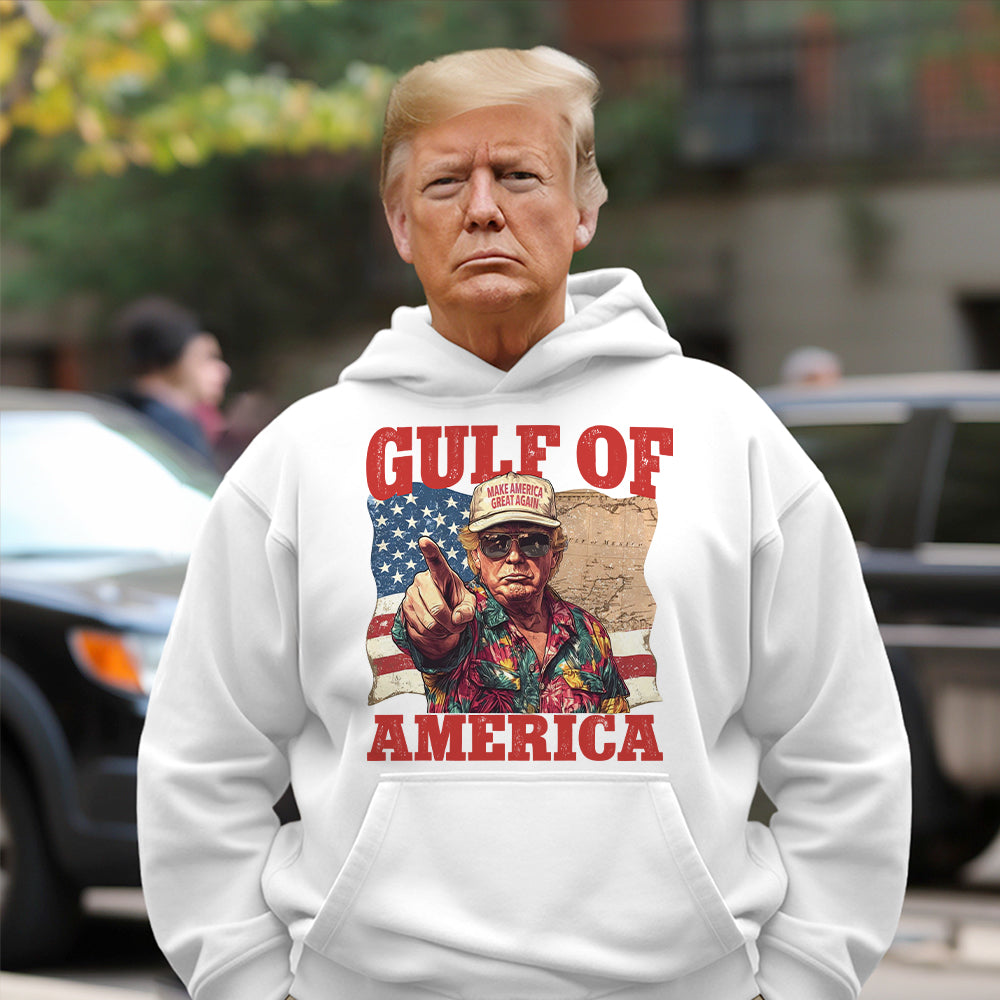 Gulf of Mexico to Gulf of America, President Trump Gulf of America Bright Shirt HA75 64336