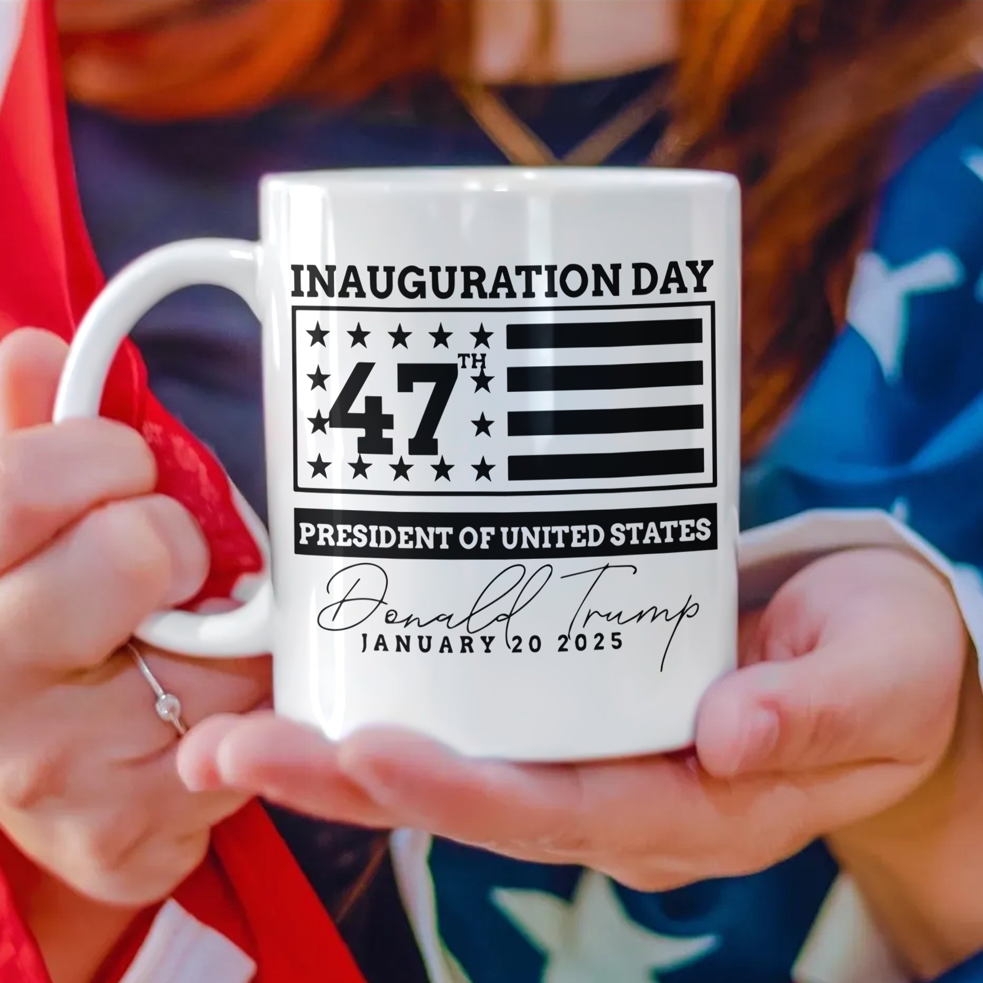 Inauguration Day 47th President Of United States Donald Trump Mug HO82 65212